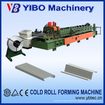 Yibo Machinery Nouvelle conception en acier à coupe hydraulique C Z M Purlin Line